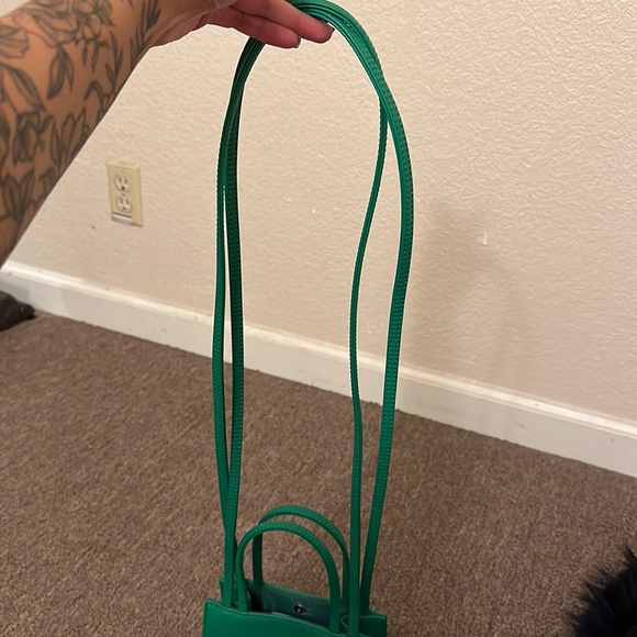Telfar Mini Green Bag - Picture 3 of 9
